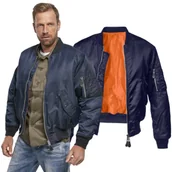 Odzież taktyczna i umundurowanie - Kurtka BRANDIT MA1 Jacket Dark Navy M - miniaturka - grafika 1