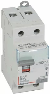 Legrand WYŁĄCZNIK RÓŻNICOWOPRĄDOWY P 302 2P 80A 300MA TYP AC SERII DX3, 411527 - Bezpieczniki elektryczne - miniaturka - grafika 1