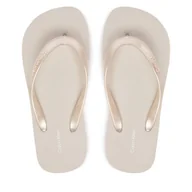 Klapki i japonki damskie - Japonki Calvin Klein Arwa HW0HW02956 Srebrny - miniaturka - grafika 1