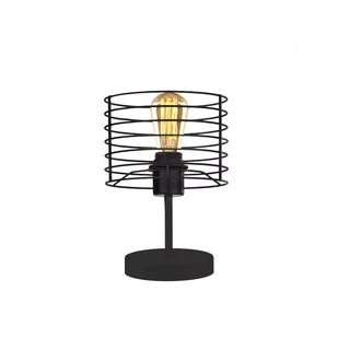 Lampka nocna loft LUKKA LOFT czarny, biały   - Lampy stojące - miniaturka - grafika 1
