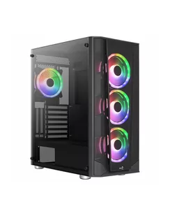 Aerocool Prism ARGB Midi-Tower, szkło hartowane - czarne - Obudowy komputerowe Aerocool Prism ARGB Midi-Tower, szkło hartowane - czarne - Obudowy komputerowe - miniaturka - grafika 1
