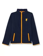 Kurtki i płaszcze dla dziewczynek - Playshoes DIE MAUS Dziewczęca kurtka polarowa z myszką, niebieski (Marine 11, 128 cm - miniaturka - grafika 1