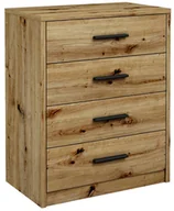Komody - Klasyczna Komoda Z Szufladami Dąb Artisan B5-D98 - miniaturka - grafika 1