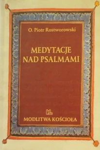 Medytacje nad Psalmami - Religia i religioznawstwo - miniaturka - grafika 1