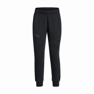 Damskie spodnie dresowe Under Armour Unstoppable Flc Jogger Rozmiar: M / Kolor: czarny - Spodnie sportowe damskie - miniaturka - grafika 1