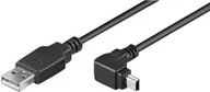 Kable komputerowe i do monitorów - Kabel Usb 2.0 - mini Usb 1,8m Kątowy miniUSB Przew - miniaturka - grafika 1