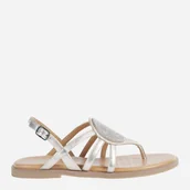 Sandały damskie - Sandały damskie japonki Geox D25SDH000CF-CB500 36 23.4 cm Champagne (8050036579119). Sandały codzienne i sportowe damskie - miniaturka - grafika 1