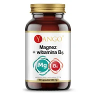 Witaminy i minerały - YANGO Yango Magnez witamina B6 636 mg 90 k. na stres - miniaturka - grafika 1