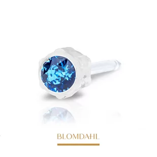 Blomdahl - Kolczyk Sapphire 4mm 2szt - Piercing - miniaturka - grafika 1