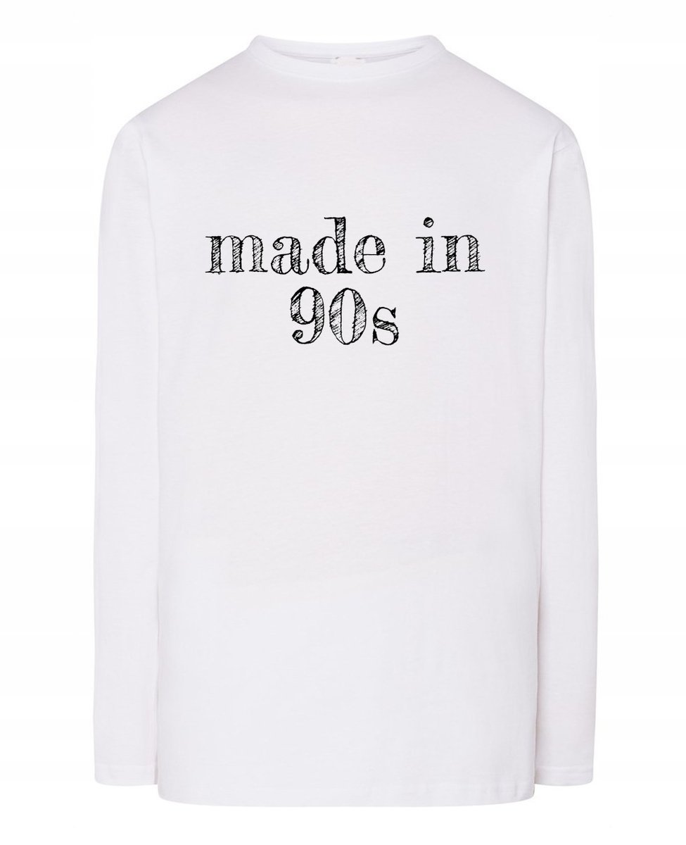 Longsleeve męski Made in 90s Urodzony w latach 90 tych r.M