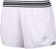 Spodenki damskie - DUNLOP BIAŁE SPODENKI SPORTOWE Z LAMPASAMI I ELASTYCZNYM PASKIEM XXL J_A - miniaturka - grafika 1