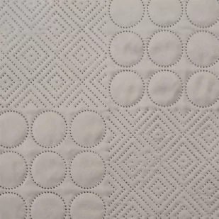 Narzuta 220 x 240 Pikowana Eurofirany Boni5 Srebrny - Narzuty - miniaturka - grafika 4