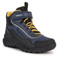 Buty dla chłopców - Śniegowce Geox J Simbyos Boy B Abx J36L0A 0MEFU C0657 S Navy/Yellow - miniaturka - grafika 1