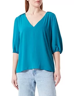 Sisley Damska bluza 54YZLQ027, zielona 11J, L - Bluzy damskie - miniaturka - grafika 1