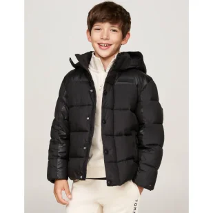 Tommy Hilfiger Kurtka | Loose fit - Kurtki i płaszcze dla chłopców - miniaturka - grafika 1