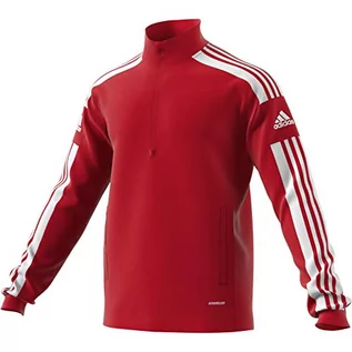 Koszulki i topy damskie - Adidas Męski sweter SQ21 TR Top, Team Power czerwony/biały, S GP6472 - grafika 1