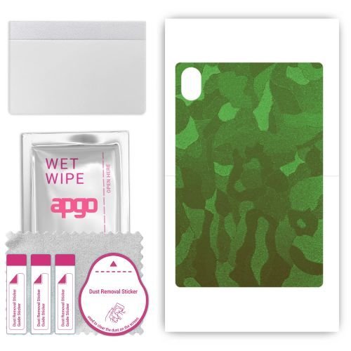 folia naklejka skórka strukturalna na TYŁ do Blackview Tab 11 WiFi - Moro Camo Zielony - apgo SKINS