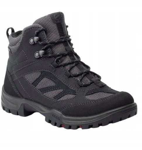 ECCO BUTY TREKKINGOWE DAMSKIE CZARNE ZE SKÓRĄ 39 16CA