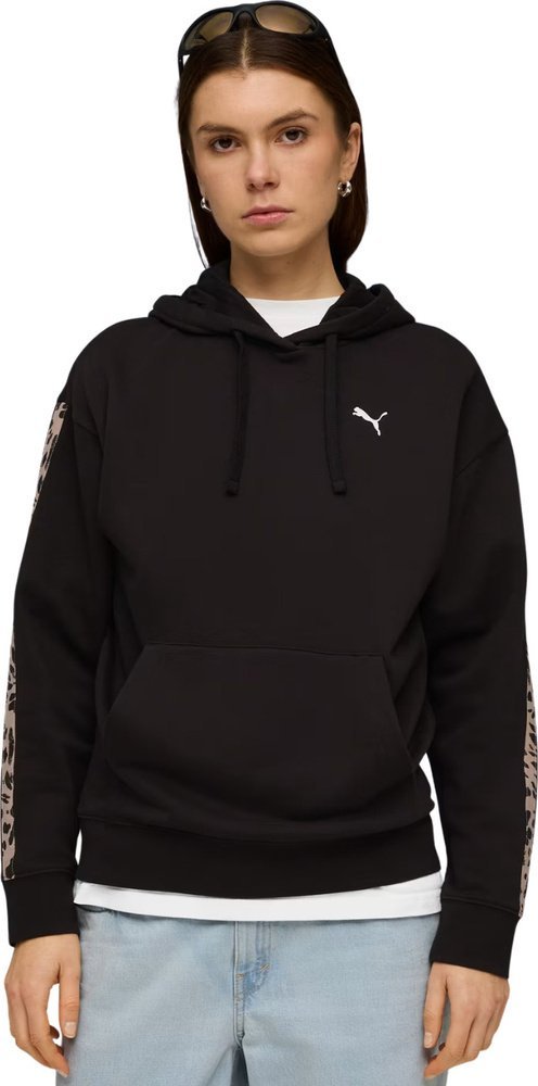 Puma Bluza damska Puma ESS Graphic Animal Comfort Hoodie czarna 691822 01 L