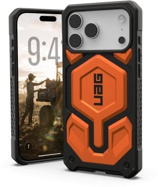 UAG Monarch Pro - etui do iPhone 17 Pro Max kompatybilne z MagSafe orange