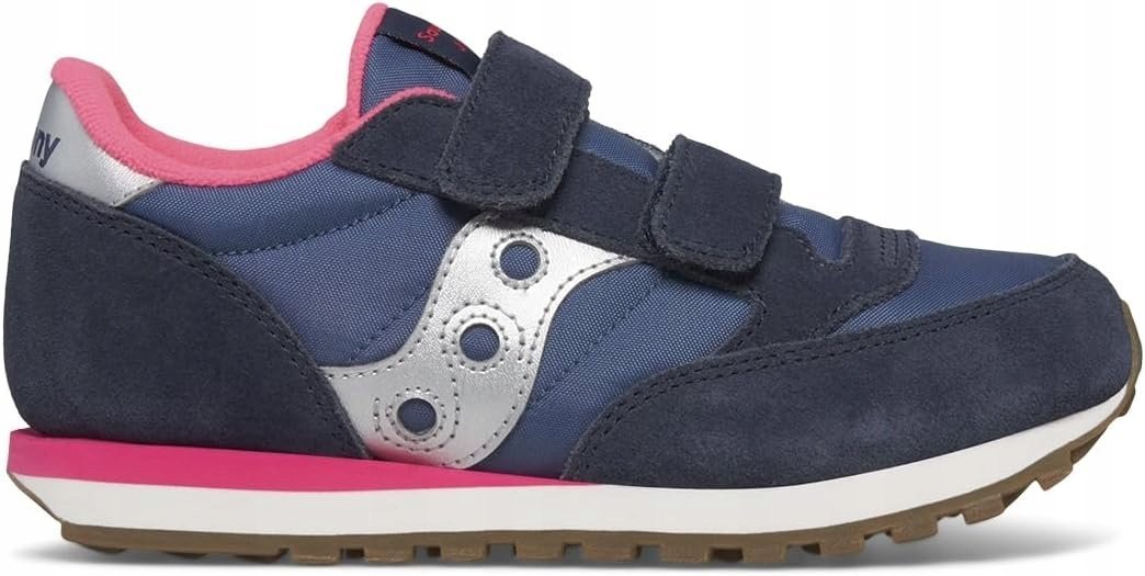 SAUCONY SPORTOWE GRANATOWE BUTY DZIECIĘCE JAZZ Z RZEPAMI 29 J0A