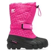 Buty dla dziewczynek - Śniegowce Sorel Flurry™ Print 2114091650 Różowy - miniaturka - grafika 1