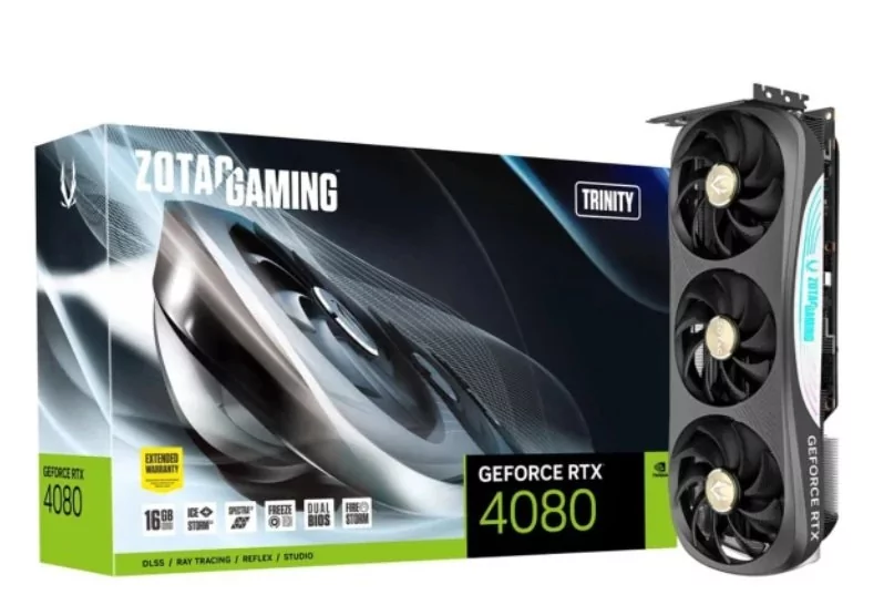 Zotac GeForce RTX 4080 Gaming Trinity 16GB GDDR6X