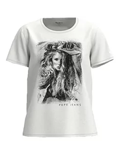 Spodnie damskie - Pepe Jeans Liana Proste Jeansy damskie, 800 biały, XL - grafika 1