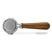 Akcesoria i części do ekspresów do kawy - Portafilter Lelit PLA580Z - naked 58 mm Drewno Zebrano - miniaturka - grafika 1