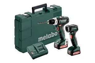 METABO 2x akumulatorowe wiertarko-wkrętarki - Zestawy elektronarzędzi - miniaturka - grafika 1