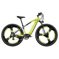 Rowery elektryczne - CYSUM CM520 29 inch Electric Bike 48V 500W Brushless Motor 14Ah Removable Battery for 50-70 Range - Green - miniaturka - grafika 1