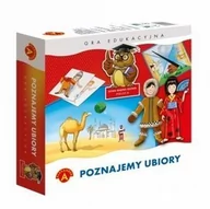 Gry planszowe - Alexander, gra edukacyjna Poznajemy ubiory - miniaturka - grafika 1