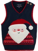 Bluzy i sweterki niemowlęce - COOL CLUB Bezrękawnik w kolorze granatowym - miniaturka - grafika 1