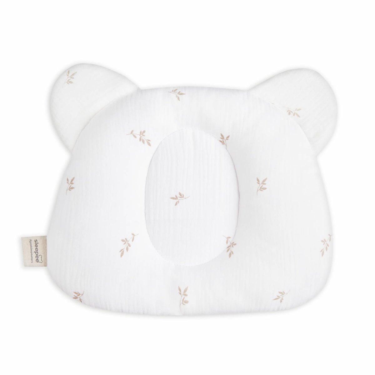 Poduszka Muślinowa Z Wgłębieniem Na Główkę Nature