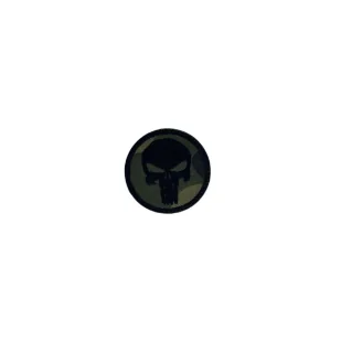 Patch Mini Punisher 51mm x 51mm WZ Camo - Odzież taktyczna i umundurowanie - miniaturka - grafika 1
