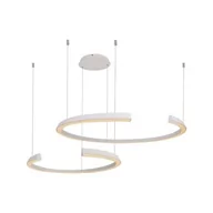 Oprawy, klosze i abażury - Oprawa Zwieszana V-TAC 48W LED Ściemnialna Biała VT-7914 4000K 5150lm - miniaturka - grafika 1