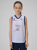 Koszulki dla chłopców - 4F Koszulka meczowa replika domowa z sezonu 2025/26 dziecięca 4F x Isands Wichoś Jelenia Góra - biała 98/104 - miniaturka - grafika 1