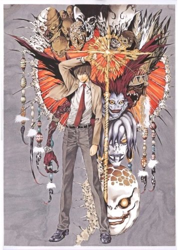 Plakat Anime Death Note DN_081 A2 Custom Manga
