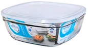 Pojemniki kuchenne - Pojemnik szklany z pokrywą Freshbox 3,1 L kwadrat Duralex 23 x 23 cm - miniaturka - grafika 1
