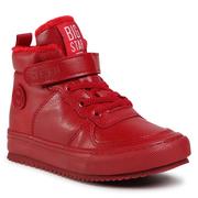 Sneakersy damskie - Big Star Sneakersy GG374042 Red - miniaturka - grafika 1