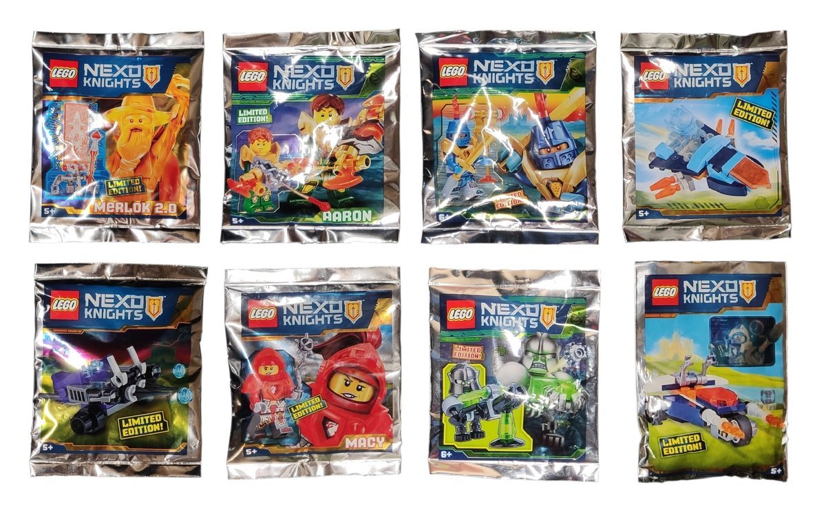 Klocki LEGO Nexo Knights - Zestaw 8 Polybag - NX06