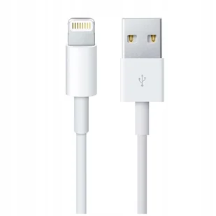 Kabel USB/1m do Ładowania IPhona 5,6,7,8,X,11,12,13 SE XR XS USB/Lightning - Kable USB - miniaturka - grafika 1