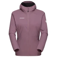 Kurtki i kamizelki sportowe damskie - Kurtka damska Mammut Rime Light IN Flex Hooded Jacket Women Rozmiar: M / Kolor: fioletowy - miniaturka - grafika 1