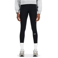 Spodnie sportowe damskie - Legginsy New Balance WP33510BK - czarne - miniaturka - grafika 1