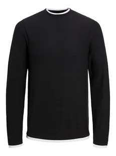 Jack & Jones Sweter w kolorze czarnym - Swetry męskie - miniaturka - grafika 1