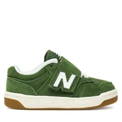 Buty dla chłopców - Sneakersy New Balance NWB480SA Zielony - miniaturka - grafika 1