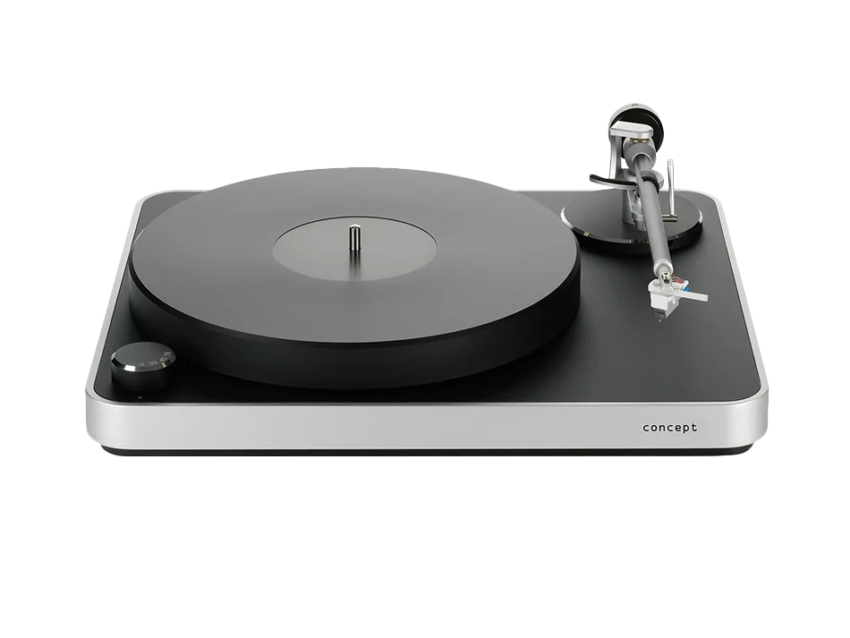 ClearAudio Concept - baza gramofonu (czarny-srebrny)
