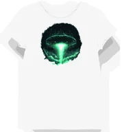 Koszulki i topy damskie - Koszulka damska biała z motywem świecącego spodka UFO L - miniaturka - grafika 1