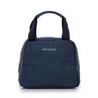 Akcesoria podróżnicze - Torba na lunch zaokrąglona granatowa - miniaturka - grafika 1