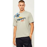 Koszulki męskie - Napapijri T-shirt S-FIEMME SS Relaxed fit - miniaturka - grafika 1